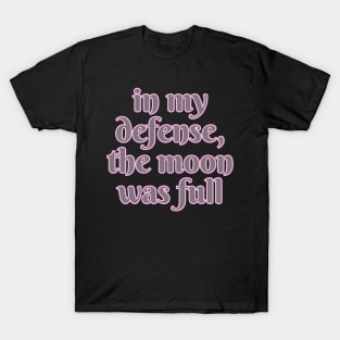 The Full Moon Defense T-Shirt